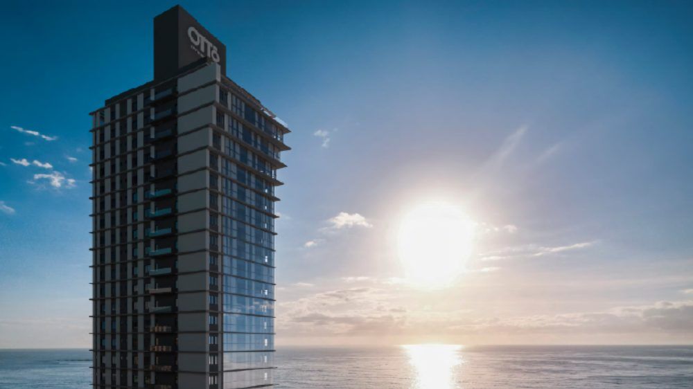 Fachada do Infinity Sea and Sky, em Barra Velha