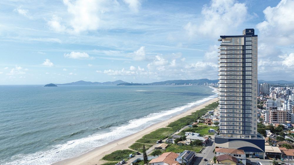 Fachada do Itajuba Boulevard, em Barra Velha